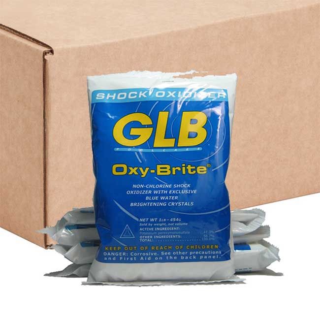GLB Oxybrite Non-Chlorine Shock Case of 40 lbs