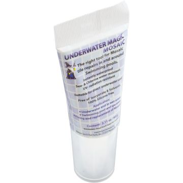 Underwater Magic Mosaic,Single, 2.1 oz Tube, White
